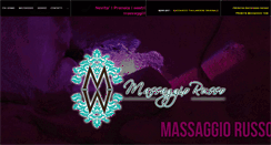 Desktop Screenshot of massaggiorusso.com